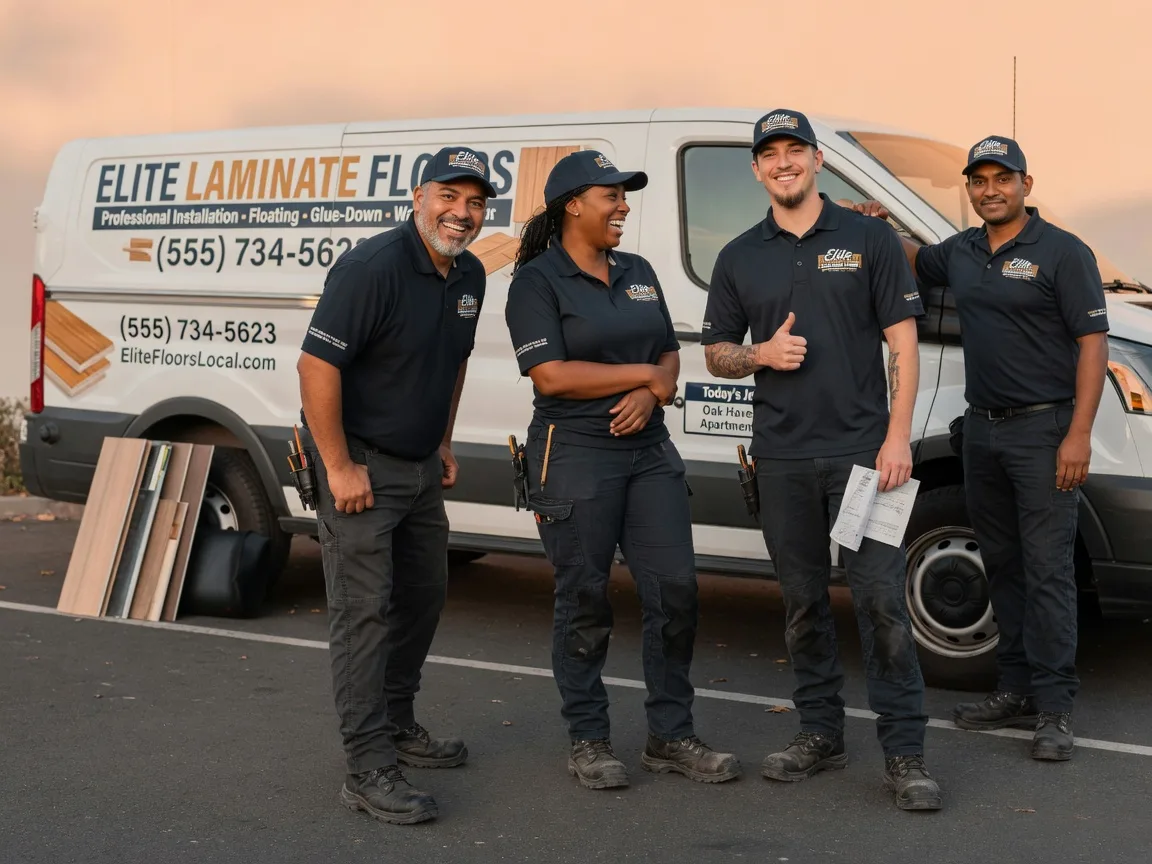 Laminate flooring installation company in Rosendale, MO